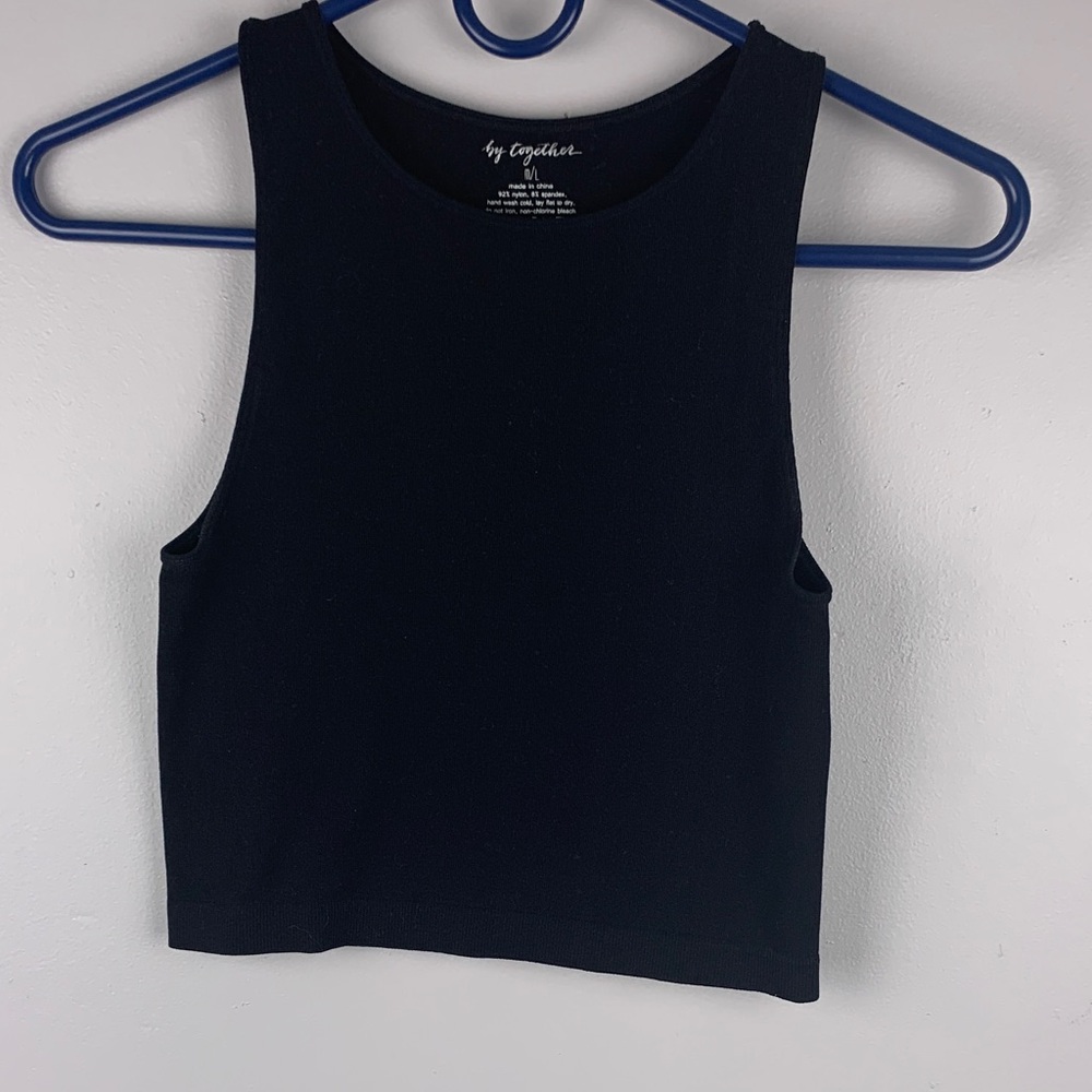 By Together Classic Black Tank Top M/L